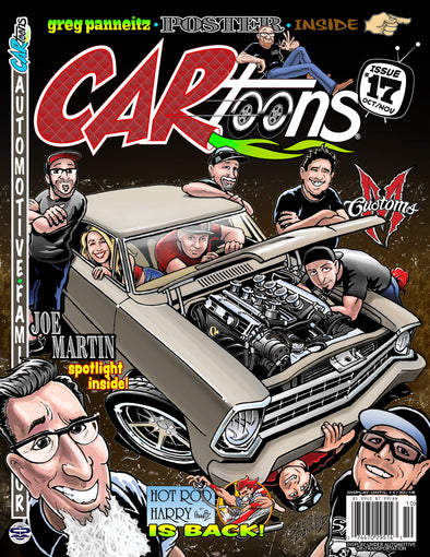 CARtoons Magazine Issue #17- Spotlight Article on Joe Martin