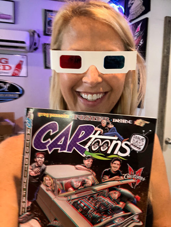 Limited Edition 3D Issue of CARtoons Magazine Issue #17- Spotlight Article on Joe Martin